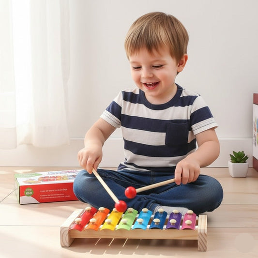 Wooden Steel Plate Musical Piano