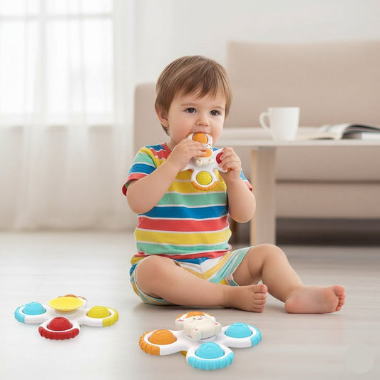 3PCs Suction Fidget Spinner