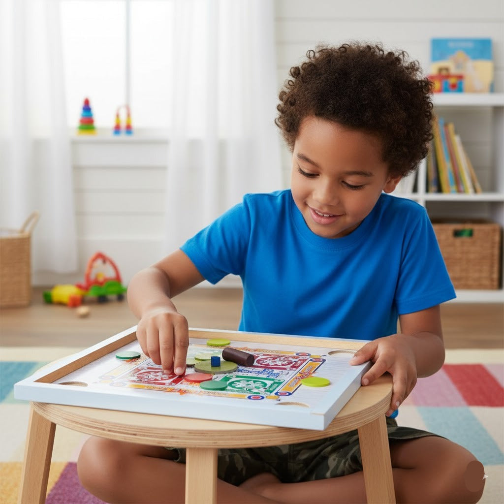 2 in 1 Ludo & Carrom Board Game