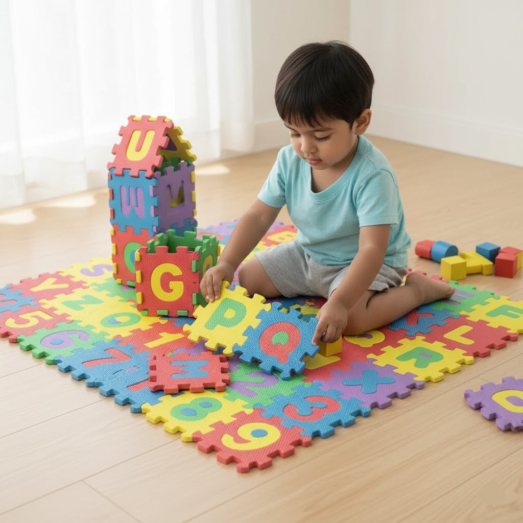 28Pcs Kids Puzzle Foam Play Mat (Mini)