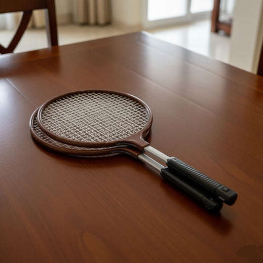 2PCs Plastic Badminton Racket