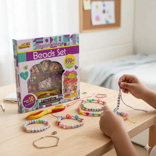 Personalized Beads Bracelets Set