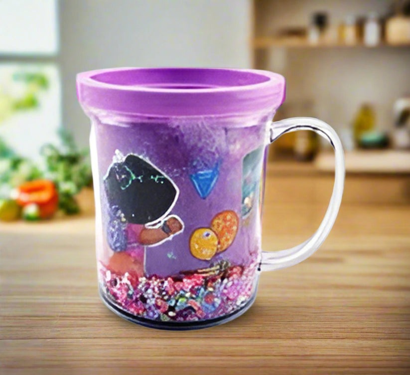 Kids Glitter Mug (Random Character)